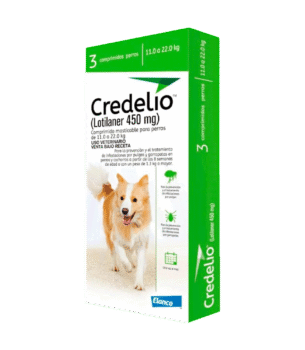 Credelio Lotilaner 450 mg 3 Comprimidos