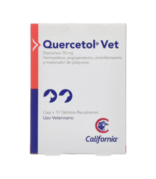 Quercetol Vet Etamsilato 70 mg 10 Tabletas