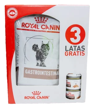 Royal Canin Feline Mixf Gastro Intestinal Cat 2 Kg + 3 Latas