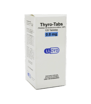 Thyro Tabs 0.8 mg 120 Tabletas