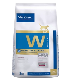 Virbac Veterinary HPM Cat W2 Weight Loss & Control